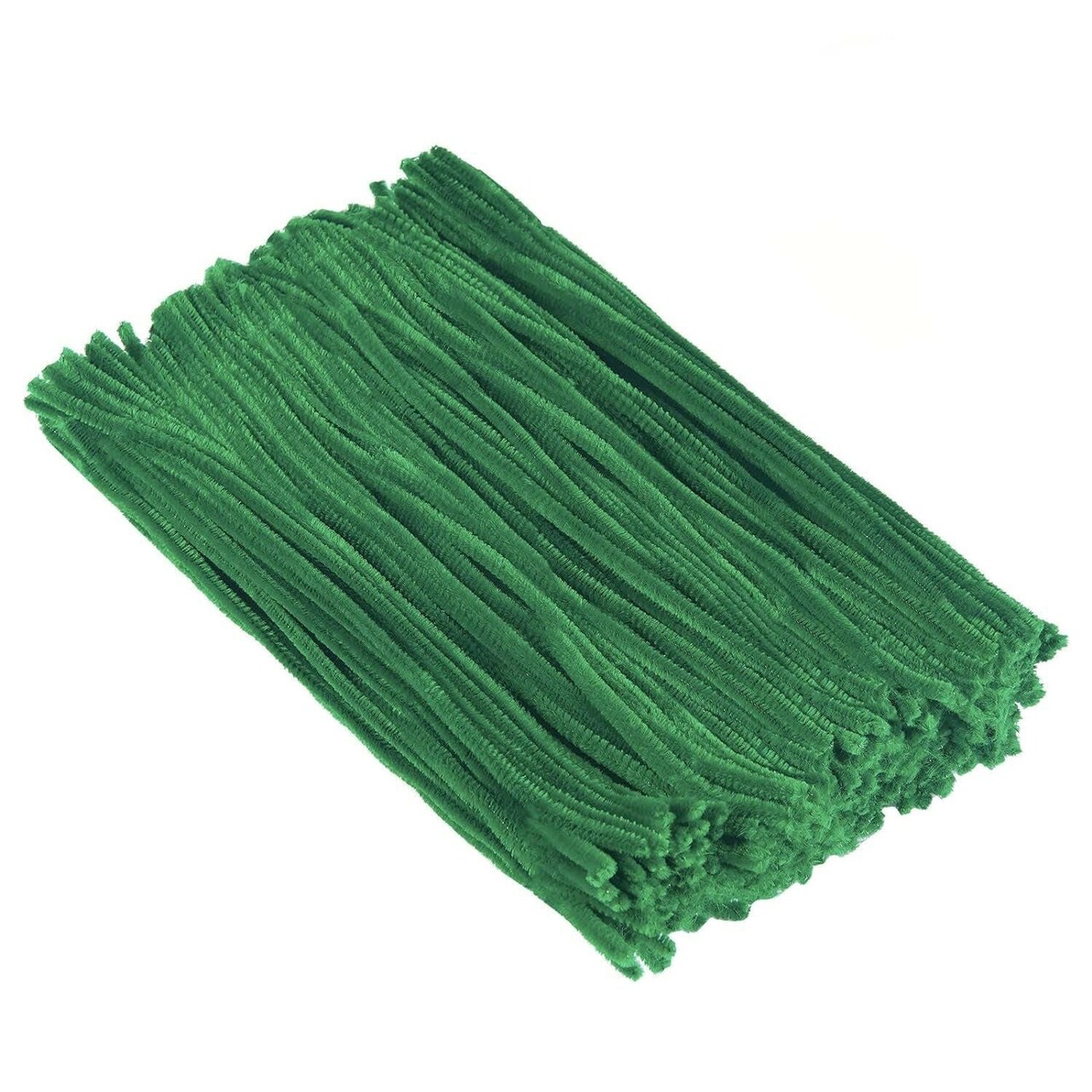 Pipe Cleaners Craft Supplies - 300Pcs Dark Green Pipe Cleaners